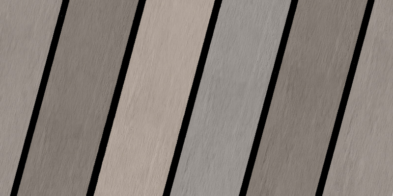 MTC Weathered Black synthetic teak finish