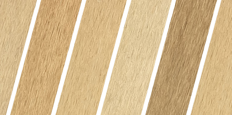MTC White synthetic teak finish