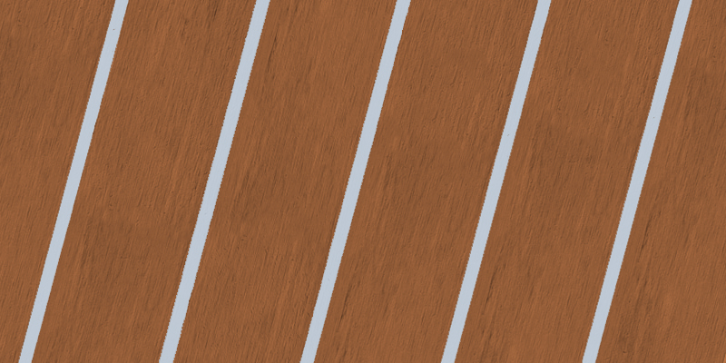 New Classic Silver synthetic teak finish