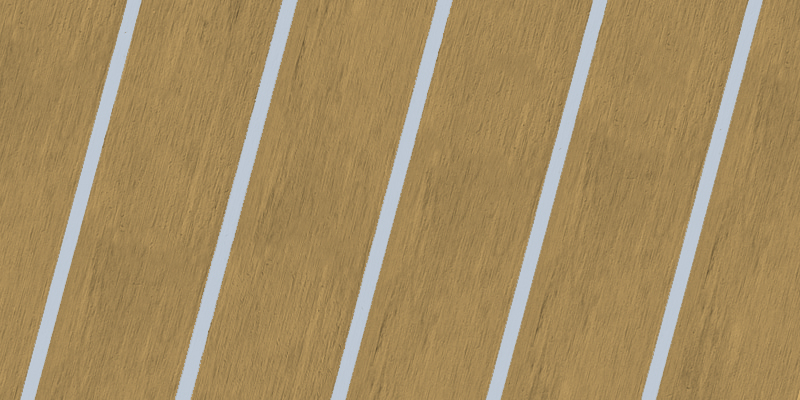 Sandstone Silver synthetic teak finish