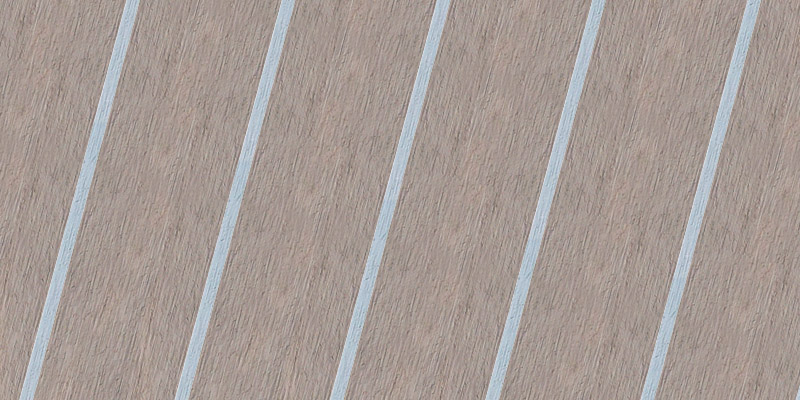 Weathered Silver synthetic teak finish